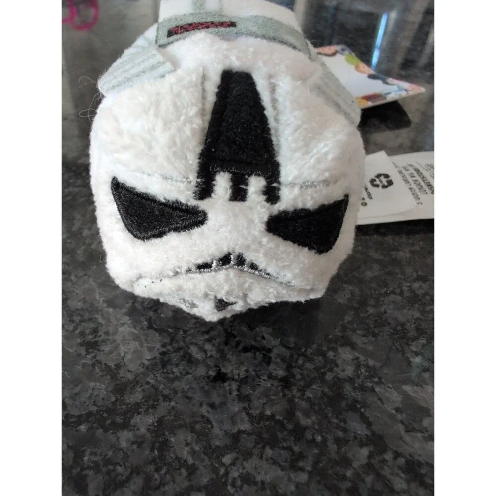 Disney Parks Grogu Shoulder Pal Plush w Base Star Wars and Tsum Stormtrooper